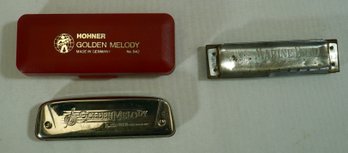 Set Of 2 Hohner Harmonicas