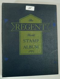 #35 The Regent World Stamp Album - 10 Percent Full