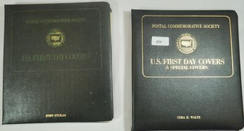 #40 2 Books - 30 Covers - Postal Commemorative Society US First Day Covers & Special Covers