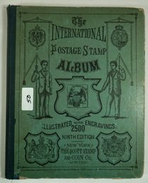 #50 International Postage Stamp Album From 1888 - 5 -10 Percent