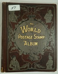 #51 The World Postage Stamp Album 15 Percent Or More Full