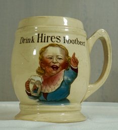 Ca. 1905 Villeroy & Boch Mettlach Hires Rootbeer Mug