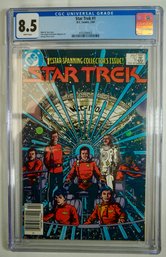 #16 Graded DC Comics , 2/84 - Star Trek #1 -CGC 8.5