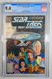 #17,  Graded DC Comics  10/89 , Star Trek : The Next Generation # 1  CGC 9.4