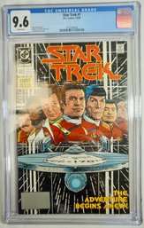 #19,  Graded DC Comics  10/89 , Star Trek  # 1  CGC 9.6