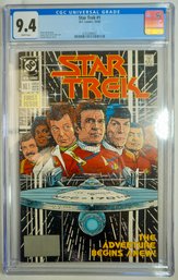 #20,  Graded DC Comics  10/89 , Star Trek  # 1  CGC 9.4