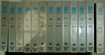 #30 Lot Of 13 Sealed VHS Star Trek The Next Generation, 1992