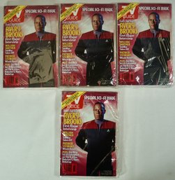 #37 Lot Of 4 Special Sci- Fi Issue, Star Trek TV Guides - Sealed, 1994