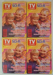 #42 Lot Of 4 Star Trek TV Guides , 1995