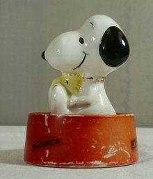 #70 - 1972 Snoopy In Dog Bowl Paperweight