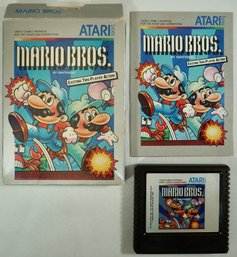 #115 Atari 5200 Mario Brothers Game Cartridge / Box/ Manual    Ex Condition                               MK