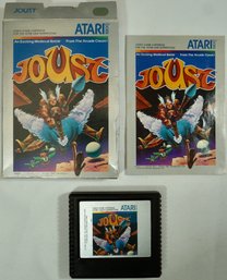 #123 Atari 5200 Joust Game Cartridge / Box / Manual      Ex Condition                                 MK