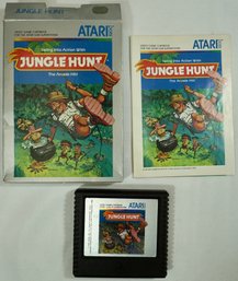 #126 Atari 5200 Jungle Hunt Game Cartridge / Box / Manual      Ex Condition                                 MK