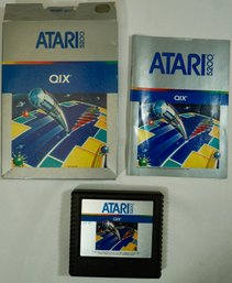 #131 Atari 5200 Qix Game Cartridge / Box / Manual      Ex Condition                        MK