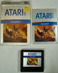 #132 Atari 5200 Galaxian Game Cartridge / Box / Manual      Ex Condition                        MK