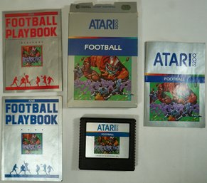 #135 Atari 5200 Football Game Cartridge / Box / Manual   Playbooks    Ex Condition                        MK