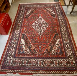 #132 Handmade Iranian Oriental Rug 96' X 63'