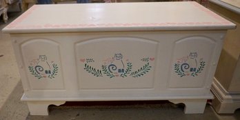 #140 Painted Pine Toy Chest 36'L X 17'W X 18'T