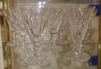 #146 Lot Of 9 Waterford Wine Glasses 5 1/4'T