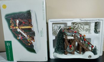 F60 Dept 56 Christmas In The City City Sledding