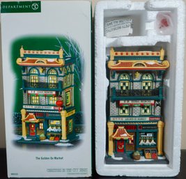 F62 Dept 56 Christmas In The City Golden Ox Market