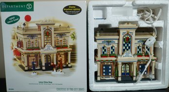 F67 Dept 56 Christmas In The City Lenox China Shop