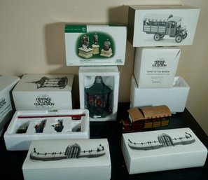 F79 Lot Of 7 Heritage Village Collection Pieces