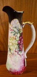 #217 Limoges Signed AK France  Ewer 12 1/2'T