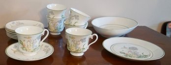 052 Lot Of Royal Albert /spring Dawn China