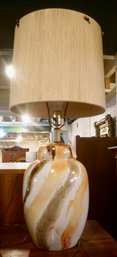 #245  Mid Century Ceramic Lamp 31'T