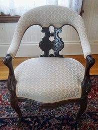 LR#4 Carved Walnut Victorian Chair (Seat 18' X 33'T)