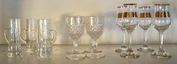 DR#312 Lot Of 12 Cordial Glasses