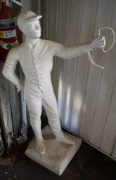 G#11 Cement Lawn Jockey (very Heavy)