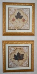 UH#369 Set Of 4 Decorative Prints 12 X12