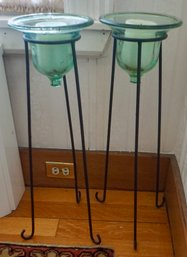 UH#375 Pair Of Candleholders 25'T