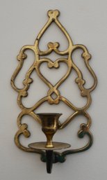 B#377 Brass Candle Wall Sconse 9'T X 5'W