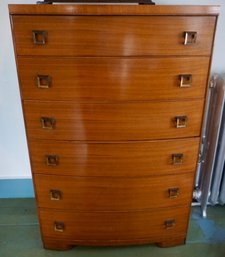 3# Mid Century 6 Drawer Chest 33'W X 20'D X 52'T