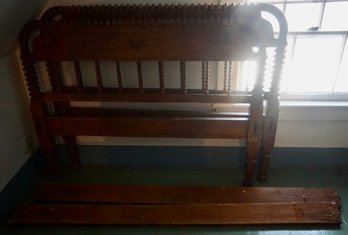 3#49 Spindle  Headboard & Footboard 50'w