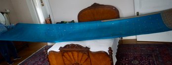 Aqua Indian Scarf 16 Ft Long