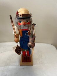 #235 Holzkunst Christian Ulbricht Nutcracker Violinist