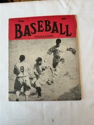 #124 Baseball Magazine August 1945