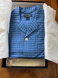 New Brooks Brothers Mens Pajamas Size Med 100 Percent Cotton