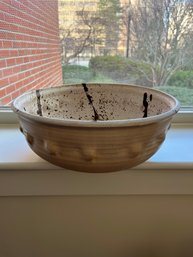 Signed Dettan Ford Large Pottery Bowl - 18