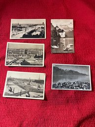 Lot Of 5 RPPC Of France