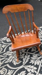 Vintage Nichols & Stone Childs Rocking Chair