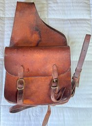 Antique Leather Saddlebag - PLEASE READ