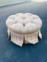 Fancy Large Round Ottoman