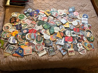 Large Amazing Collectors Lot Of Drink Coasters Of All Types  - BL65