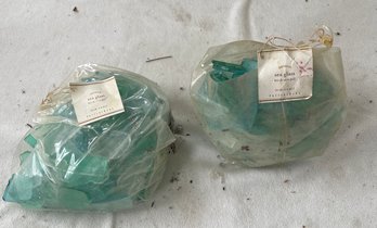 2 Bags Of Pottery Barn Sea Glass