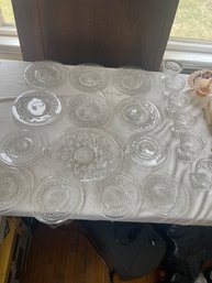 Clear Glass Plates And Glasses